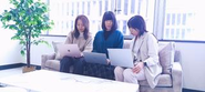 仲間と共に夢に向かって全力で取り組む。ひとりで頑張るのではなく、ひとつのチームとして頑張る姿勢！